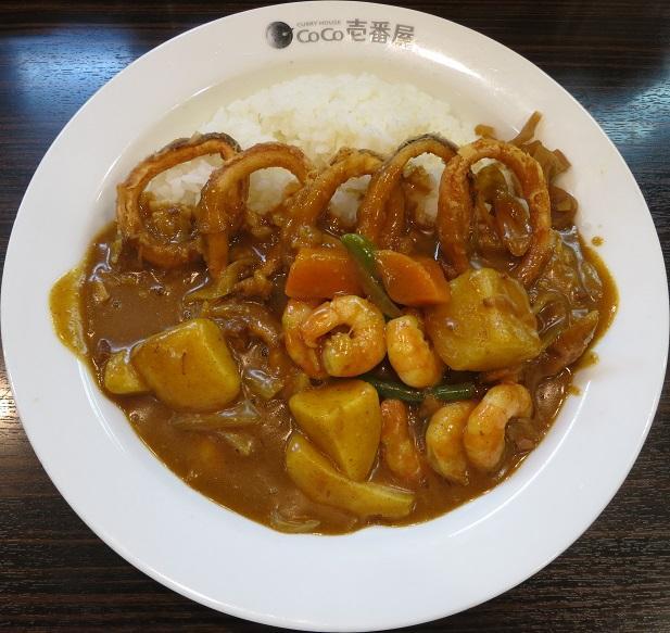 野菜+エビ+イカ