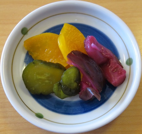 漬物(山王夢食堂)