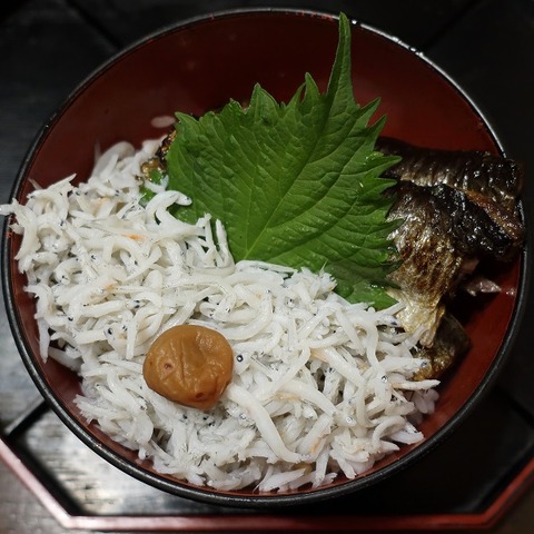 鰯親子丼(會水庵)1200