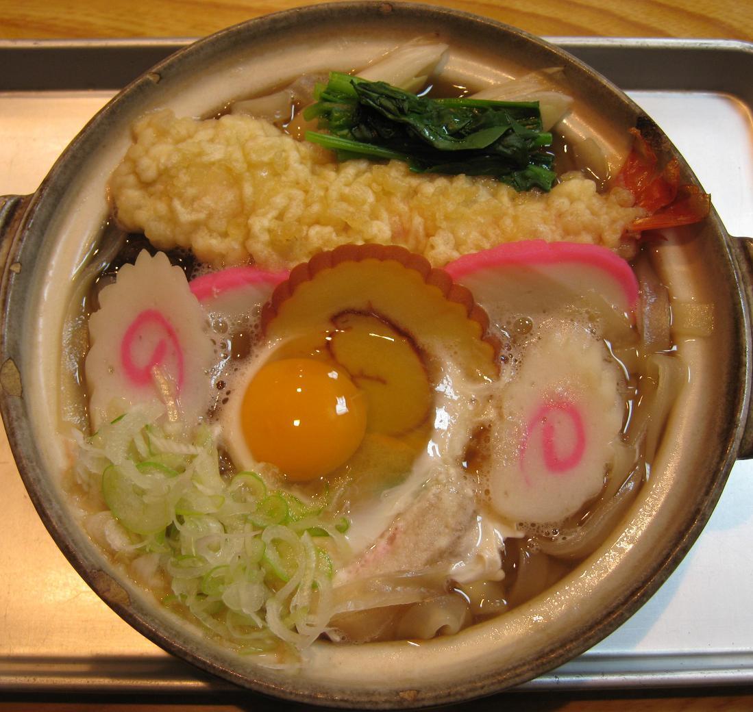 鍋焼きしめん