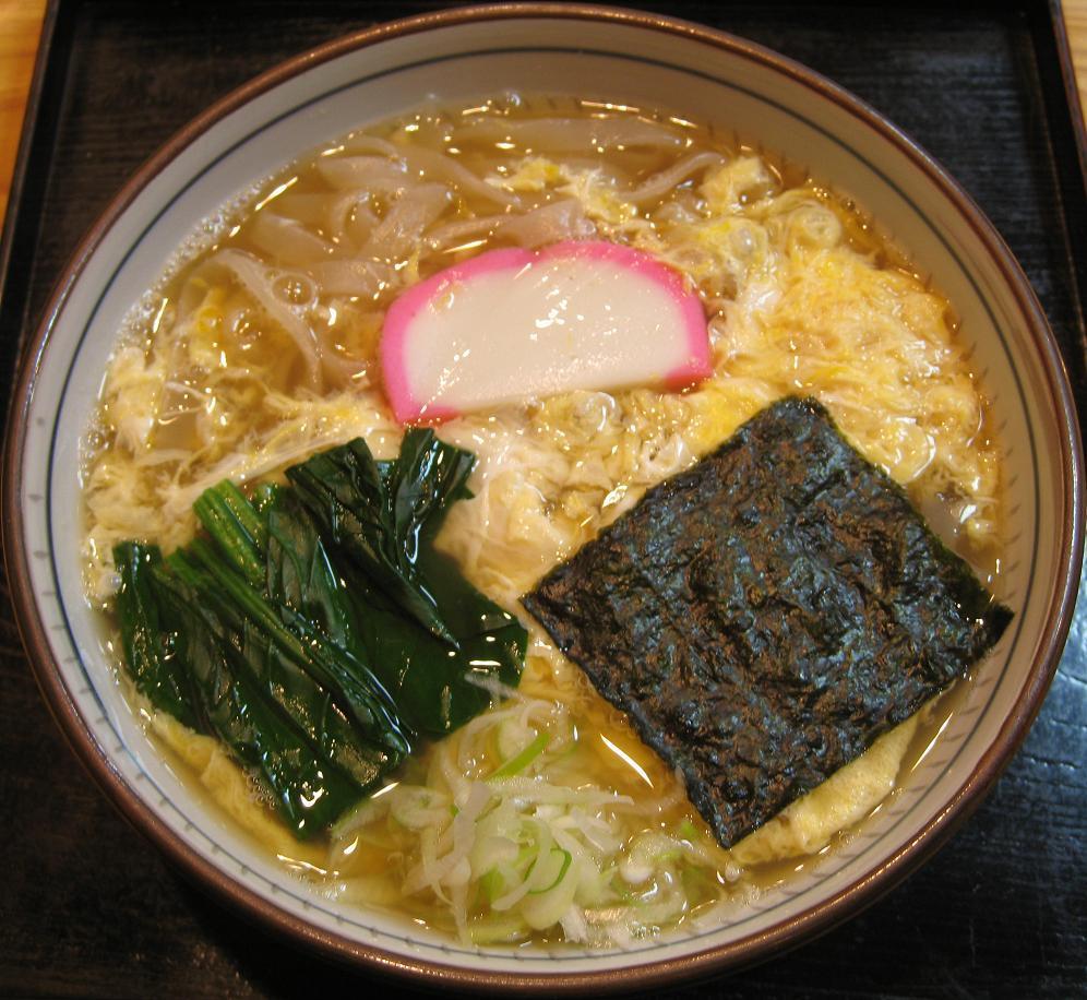 玉子とじきしめん