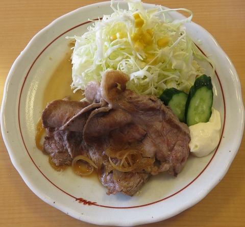 生姜焼定食(山王夢食堂)800