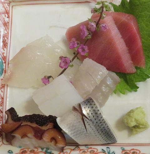 御造里盛合せ(め乃惣)