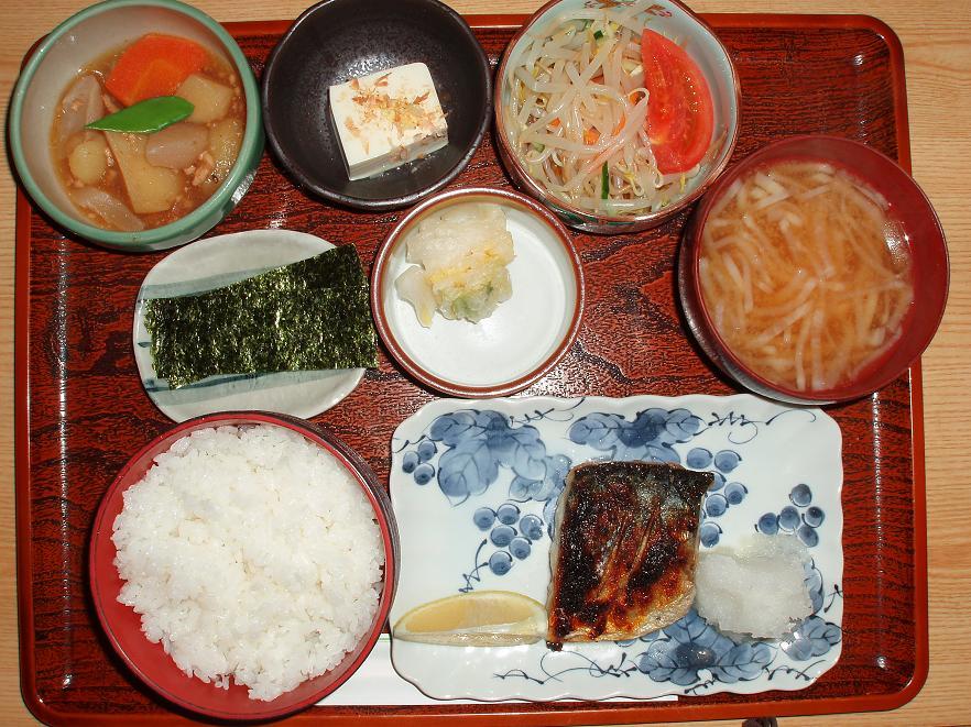 さば塩焼定食