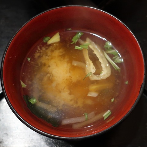 味噌汁(會水庵)