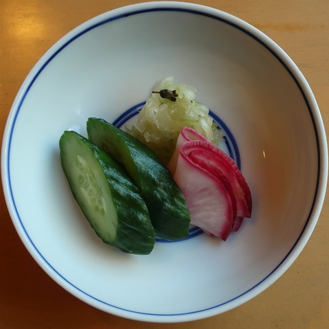 香の物(山の上)