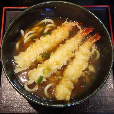 カレー天ぷらうどん(あさひ)1430