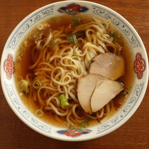 醤油ラーメン(東峯園)500