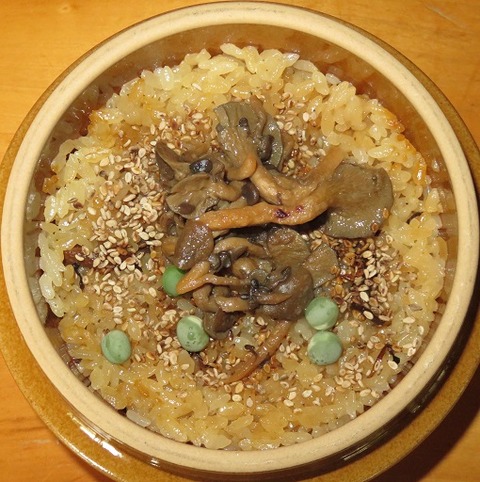 茸釜飯