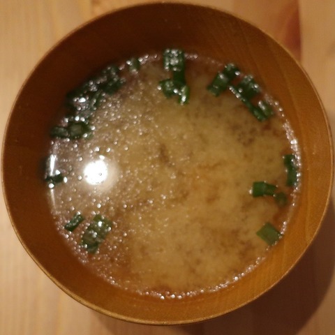 味噌汁(もも福食堂)