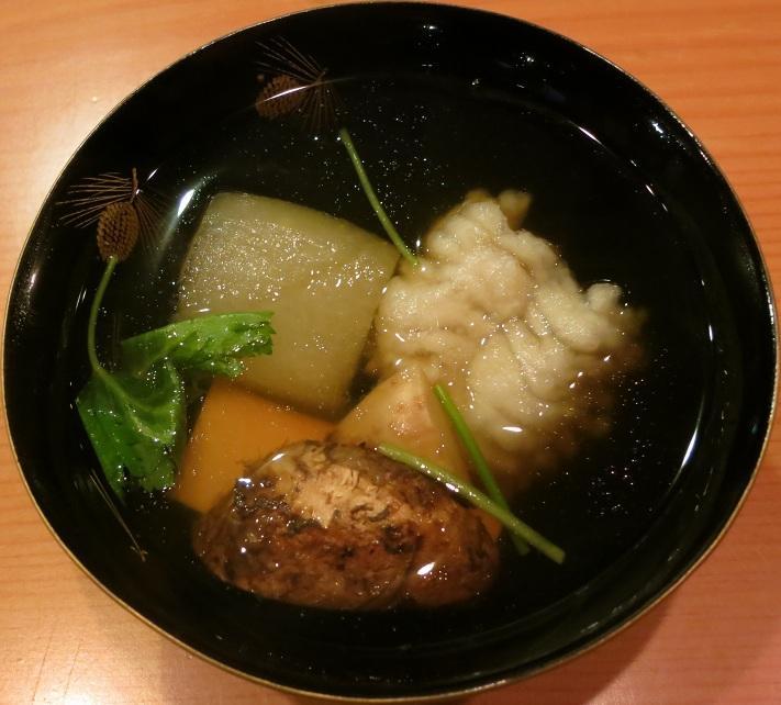 松茸と鱧の吸物
