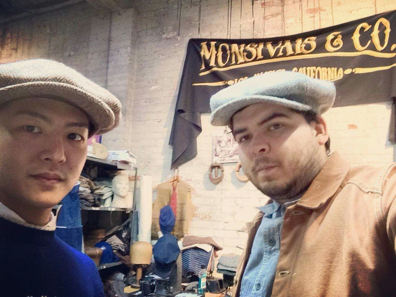 Monsivais キャスケット NEW! MONSIVAIS & CO The National - 8/4 Crown Cap - Printed