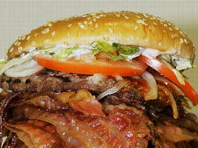 【閲覧注意】バーガーキングでベーコンを1050枚追加して食べてみたｗｗｗｗｗｗ