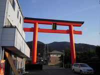 石鎚神社 入口鳥居