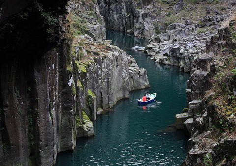 Takachiho-kyo(Gorge)_-_River_-_川