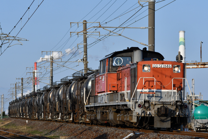 鉄道旅客電車、貨物の写真 四日市貨物撮影 （その2／関西本線・四日市－富田浜） 2017年03月27日
