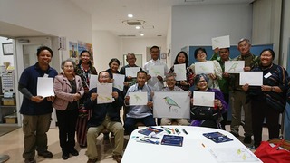 2018 JBFWelcome鳥絵塾集合写真