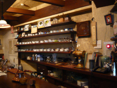 但馬屋珈琲店 カウンター