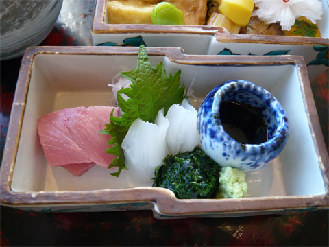 梢 刺身