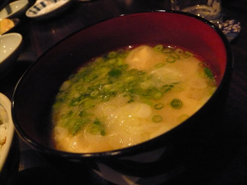 和食 くずみ 味噌汁