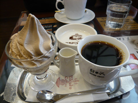 ミカド珈琲 プリンス通り セット