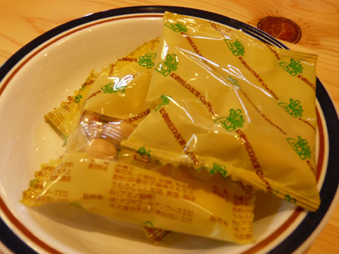 コメダ珈琲 コーヒーのアテ