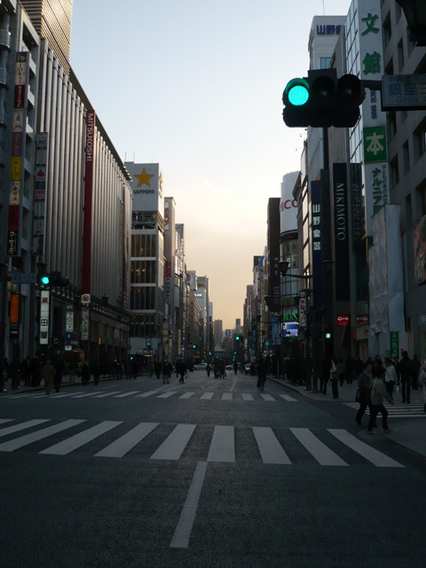 銀座 歩行者天国