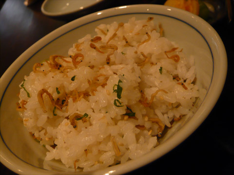 和食 くずみ じゃこ飯