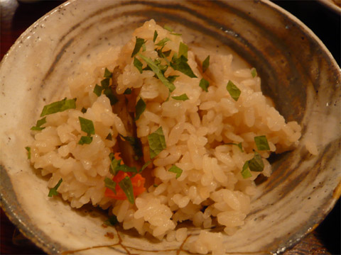 そばきり 典座 ご飯