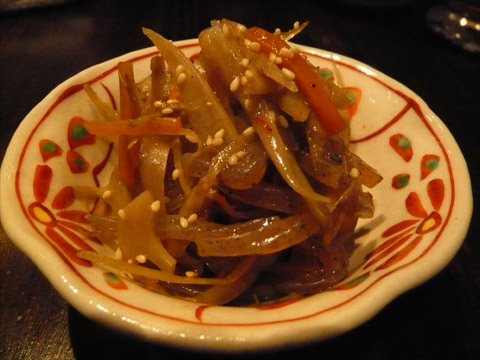 和食 くずみ きんぴら