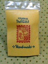 はんこを入れる袋にワンポイント♪
