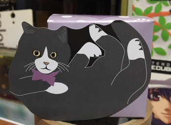 白黒鉢割れ猫の箱入り紅茶