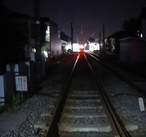世田谷線ナイト探索ウォーク