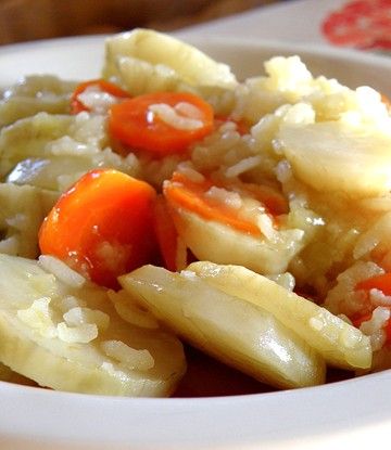 topinambour et carottes