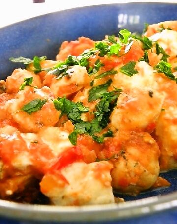 saganaki crevettes