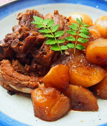 travers de porc au coca
