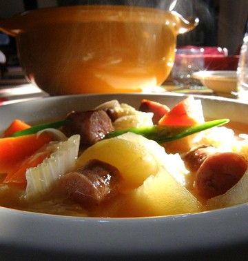 soupe de legumes au paprika