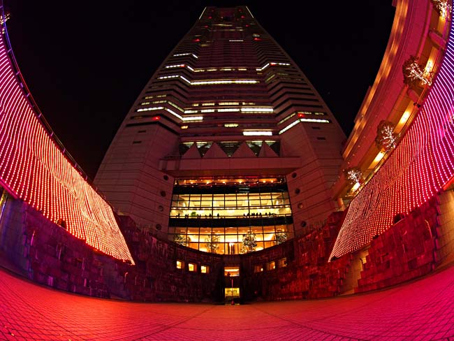 ランドマークタワー クリスマスイルミネーション2012-1/OM-D E-M5