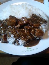 スマトラカレー(かけたとこ)