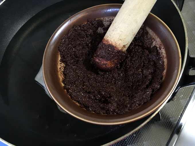 泥のようなチョコレート