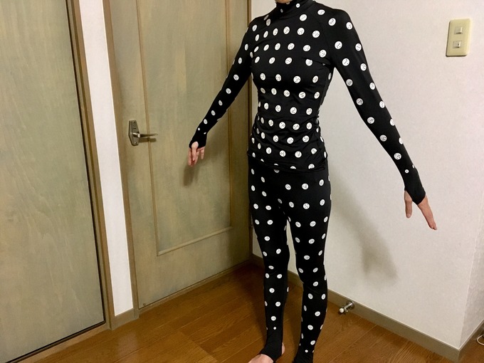 ゾゾスーツ着用 女