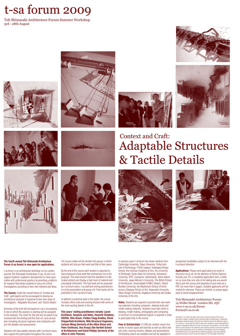 tsaforum2009_poster