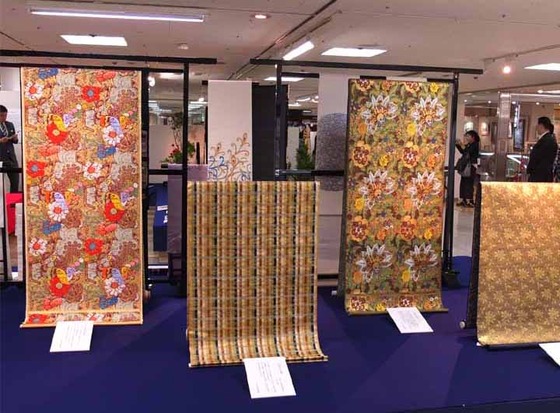 四代龍村平藏襲名10周年記念展 たたいま開催中 : 龍村美術織物公式 