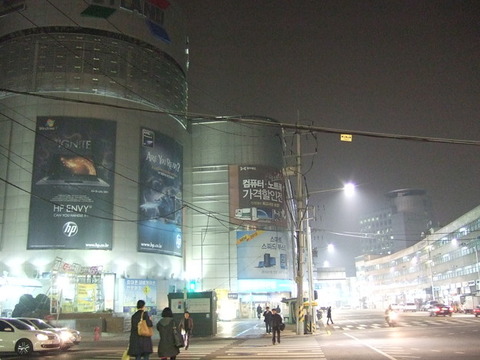 【2010ソウル 韓国】龍山電子商街・龍山駅周辺