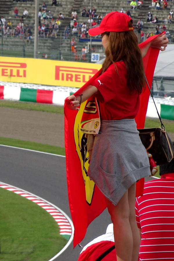 フェラーリファン女子