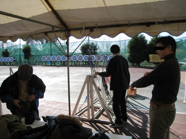 2010年新年会(アーチェリー)