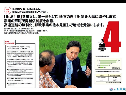 民主党マニフェスト2009