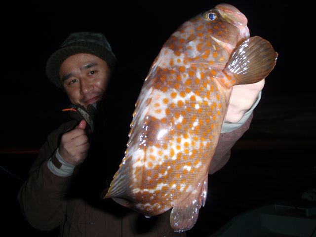 粘りの1匹