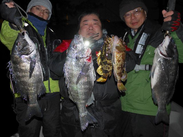 名古屋港 クロダイ&根魚