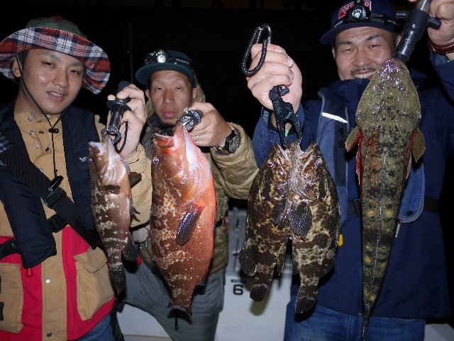 名古屋港 キジハタ&タケノコメバル&マゴチ
